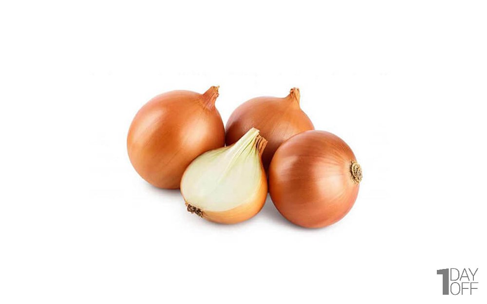پیاز زرد مقدار 1 کیلوگرم