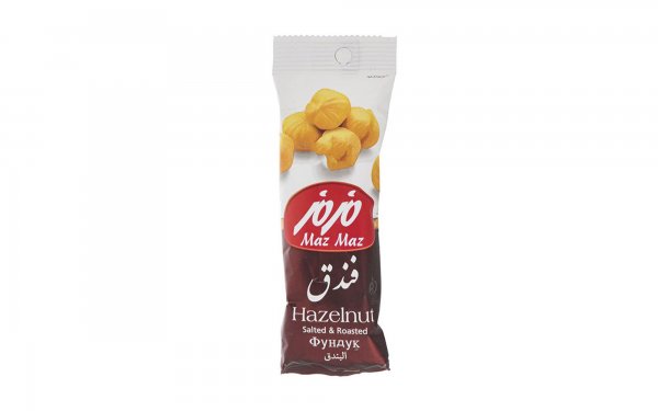 مغز فندق نمکی مزمز مقدار 30 گرم
