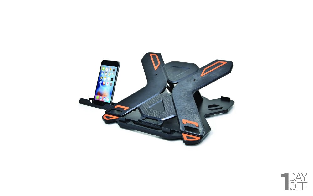 پایه نگهدارنده لپ‌تاپ و موبایل تسکو مدل TCLP 3110