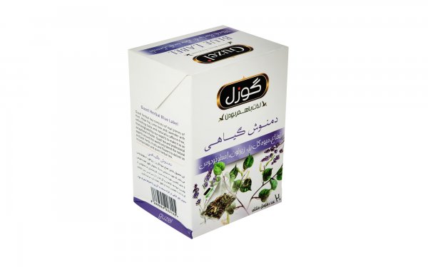 دمنوش گیاهی میوه گل رز، نعناع، زیرفون و اسطوخدوس گوزل بسته 20 عددی