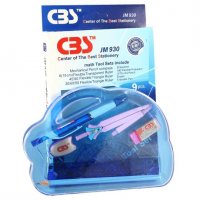 ست ریاضی سی‌بی‌اس (CBS) مدل JM 930 نوع ژله‌ای رنگ آبی