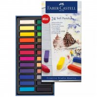 پاستل گچی 24 رنگ فابر کاستل (Faber Castell) سری Creative Studio Quality