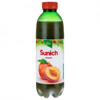 نکتار هلو سن‌ایچ مقدار 750 میلی‌لیتر