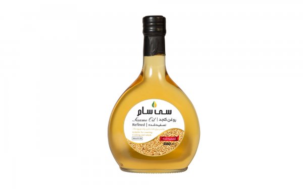 روغن کنجد تصفیه شده سی‌سام مقدار 500 میلی‌لیتر