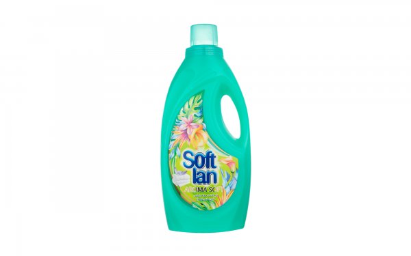 نرم‌کننده حوله و لباس فیروزه‌ای سافتلن سری Aroma Soft مقدار 1900 گرم
