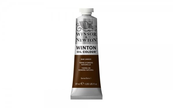 رنگ روغن وینزور (Winsor) سری Winton مقدار 200 میلی‌لیتر رنگ RAW UMBER