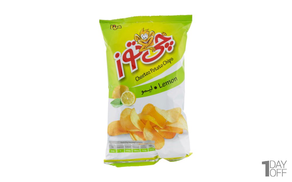 چیپس لیمویی چی‌توز مقدار 65 گرم
