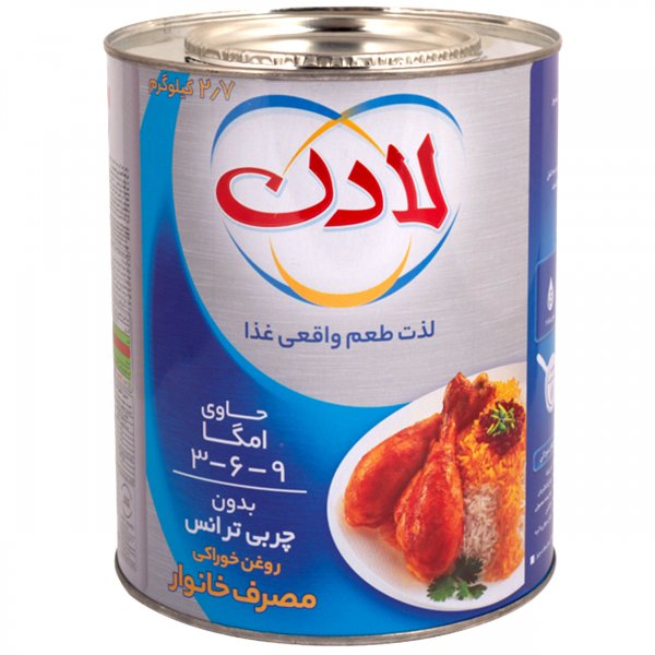 روغن نیمه‌جامد حاوی امگا 3 لادن مقدار 2700 گرم