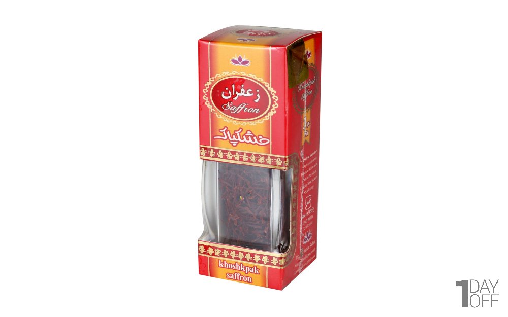 زعفران خشکپاک مقدار 3 گرم