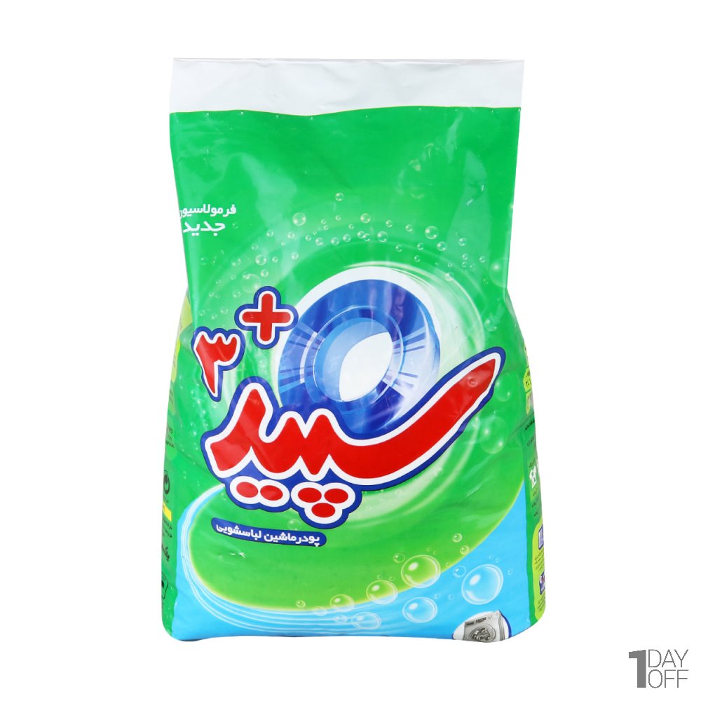 پودر لباسشویی ماشینی سپید مقدار 5 کیلوگرم
