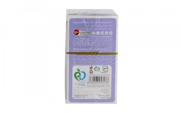 چای سبز با عطر یاس کیسه‌ای سحرخیز بسته 20 عددی