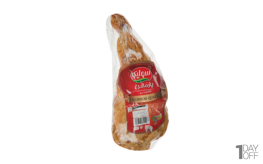 پارما مرغ 98% گوشت مرغ سولیکو کاله مقدار 300 گرم