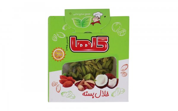 خلال پسته گلها مقدار 15 گرم