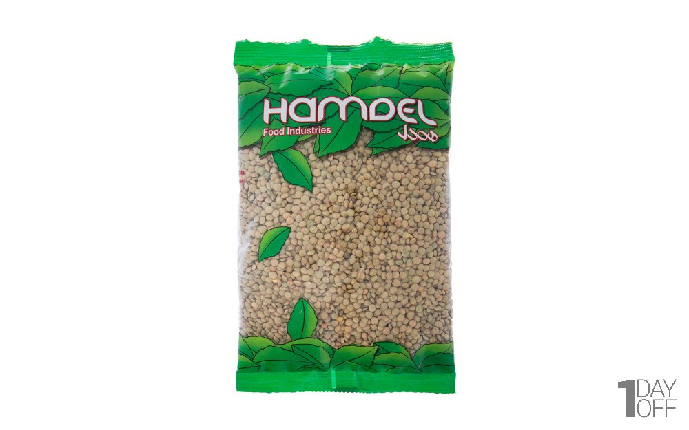 عدس ریز همدل مقدار 450 گرم