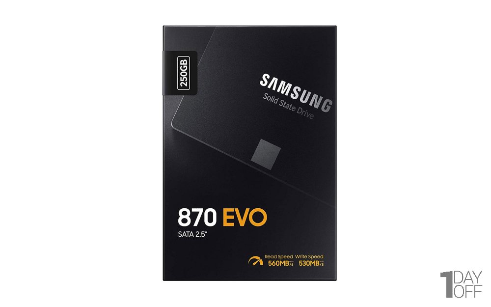 اس اس دی اینترنال SAMSUNG مدل EVO 870 ظرفیت 250 گیگابایت