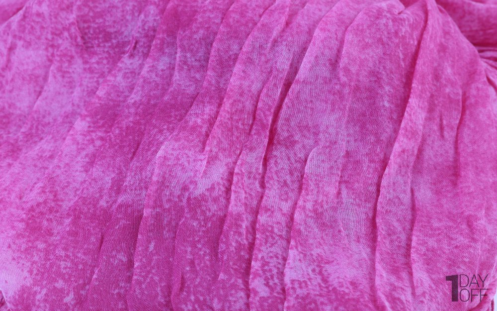 شال نخی میس اسمارت ابر و بادی سرخ‌آبی کد 0015