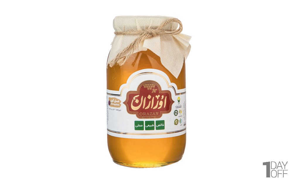عسل گون ارگانیک اورازان مقدار 960 گرم