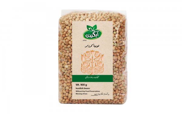 لوبیا کردی آبگینه مقدار 900 گرم