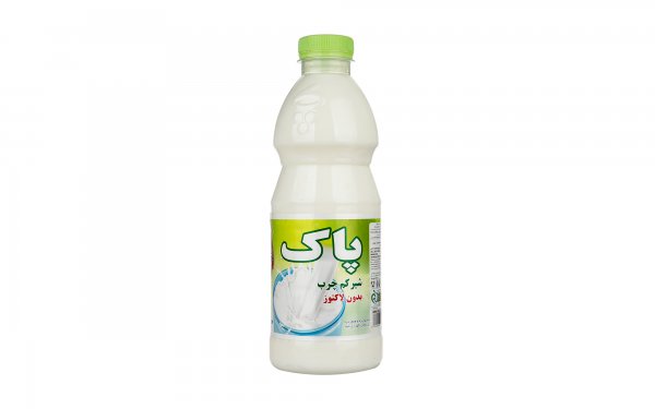 شیر کم‌چرب بدون لاکتوز پاک مقدار 1 لیتر