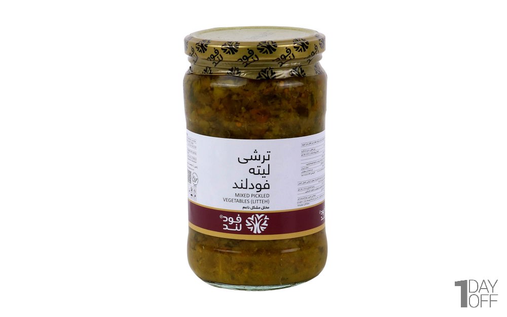 ترشی لیته فودلند مقدار 670 گرم