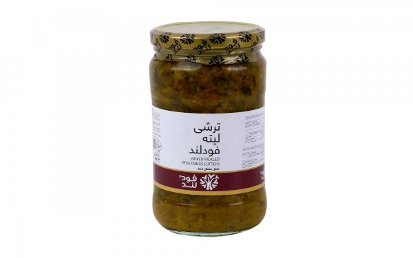 ترشی لیته فودلند مقدار 670 گرم