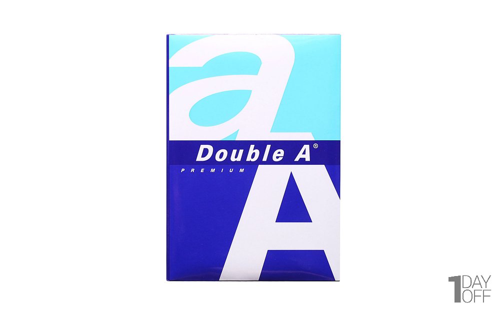 کاغذ A5 تحریر Double A گرماژ 80 گرم بسته 500 برگی