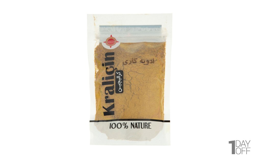 ادویه کاری کرالیچین مقدار 150 گرم 