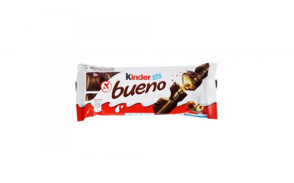 ویفر شکلات شیری با مغز کرم فندقی کیندر بوئنو (Kinder Bueno) مقدار 43 گرم