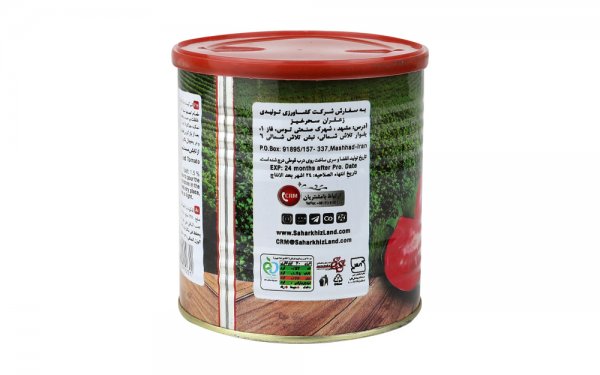 رب گوجه‌فرنگی رازدانه سحرخیز مقدار 800 گرم
