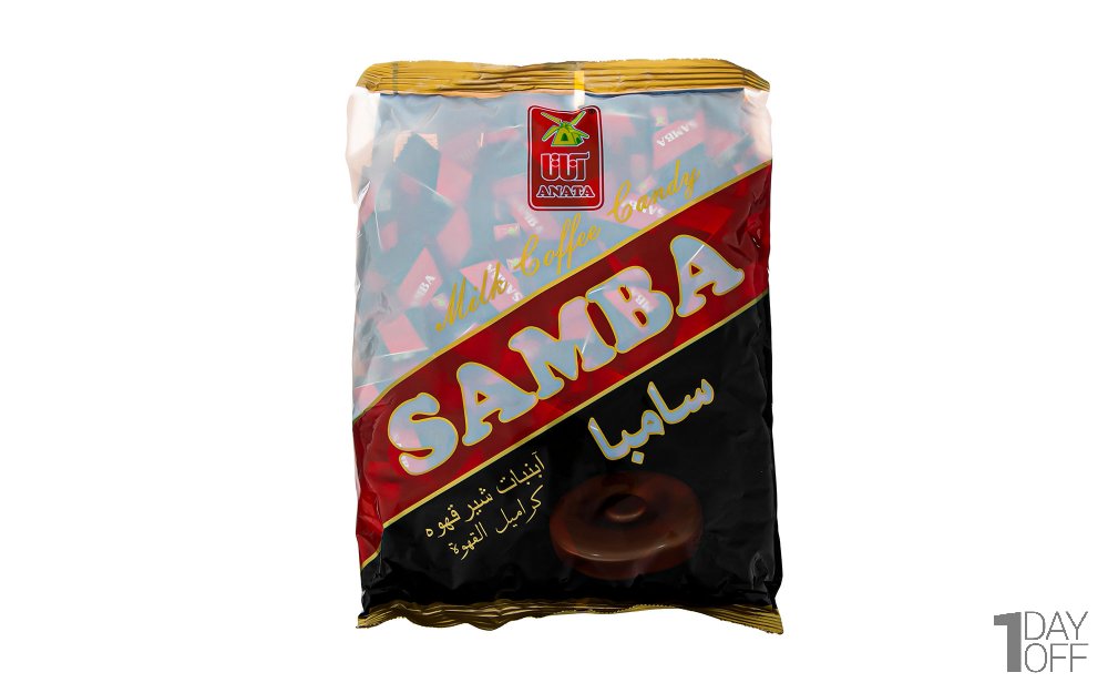 آبنبات شیر قهوه سامبا آناتا مقدار 960 گرم 