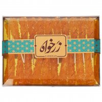 نبات زعفرانی چوبی کریستالی زرخواه بسته 20 عددی