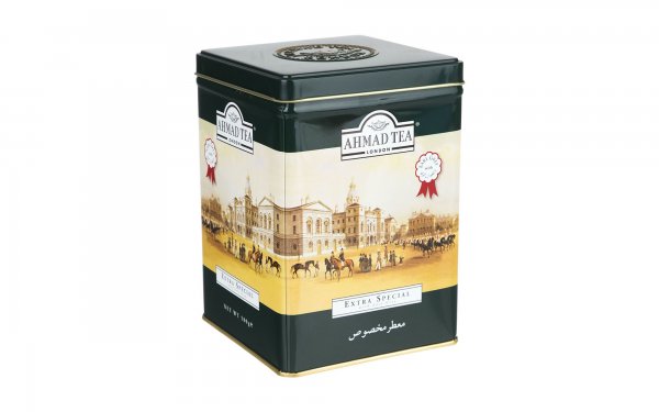 چای معطر مخصوص با ظرف فلزی احمد مقدار 500 گرم
