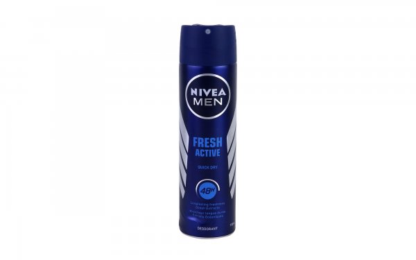 اسپری ضدتعریق مردانه Fresh Active نیوا (Nivea) مقدار 150 میلی‌لیتر