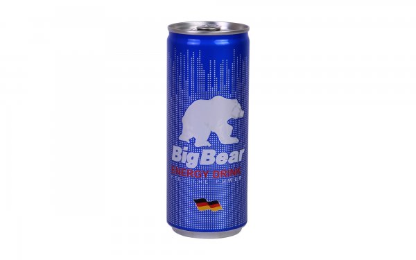 نوشابه انرژی‌زا بیگ‌بر (Big Bear) مقدار 250 میلی‌لیتر