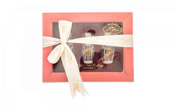 زعفران سرگل سحرخیز طرح یاقوت بسته 3 عددی