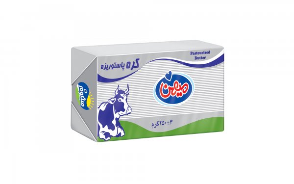 کره حیوانی پاستوریزه میهن مقدار 250 گرم