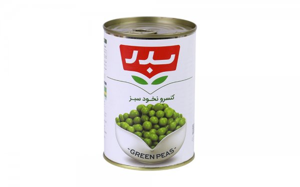 کنسرو نخود سبز بدر مقدار 430 گرم