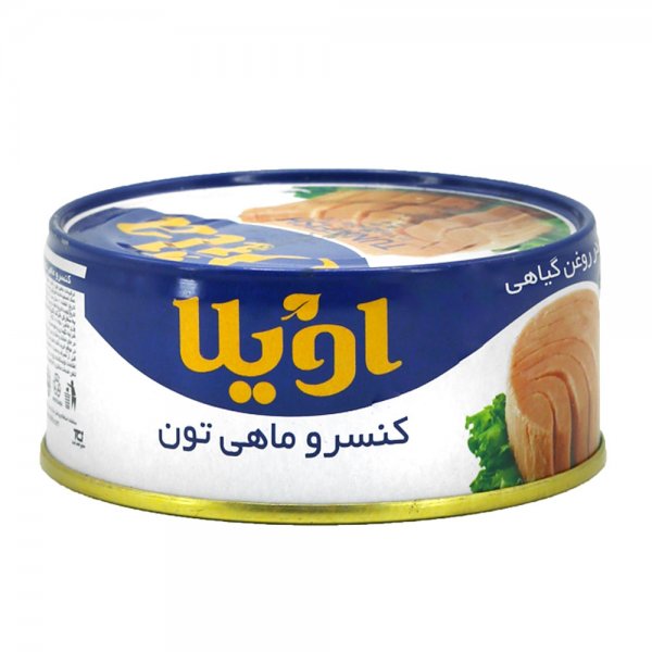 کنسرو ماهی تن در روغن اویلا مقدار 120 گرم