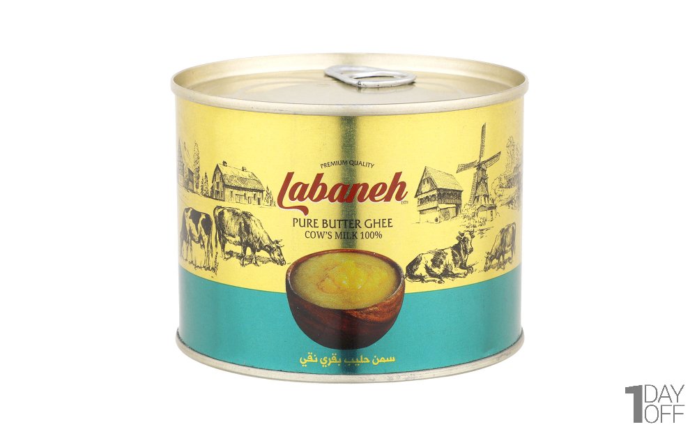  روغن حیوانی لبنه مقدار 400 گرم 