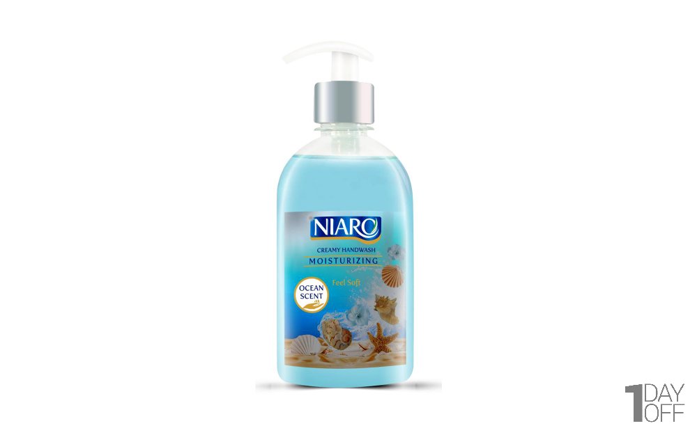 مایع دستشویی با رایحه اقیانوس نیارو مقدار 500 گرم