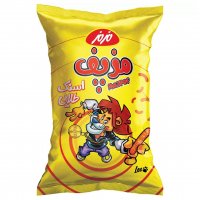 اسنک پنیری طلایی مرپف مزمز خانواده 160 گرم