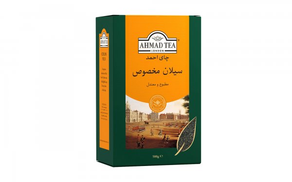 چای سیاه سیلان مخصوص احمد مقدار 500 گرم