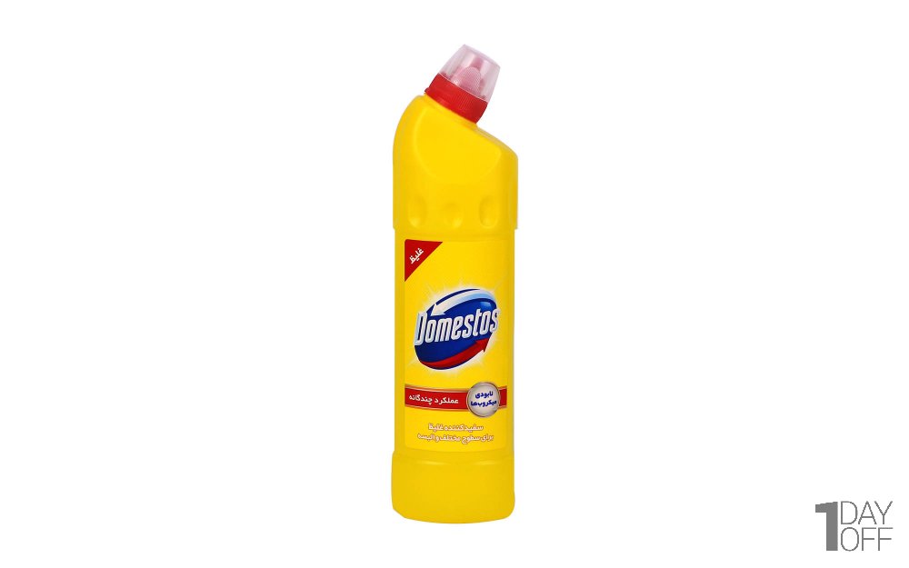 مایع سفیدکننده دامستوس با رایحه لیمو مدل Lemon Fresh مقدار 750 میلی‌لیتر