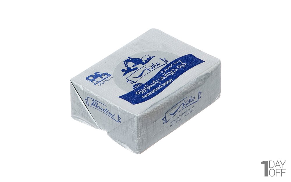 کره حیوانی ماردینی مقدار 250 گرم