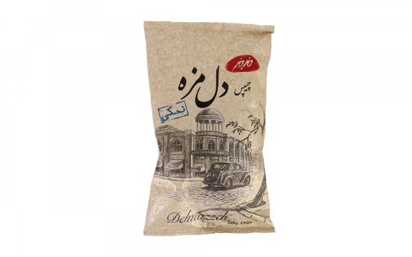 چیپس دل مزه نمکی مزمز مقدار 180 گرم