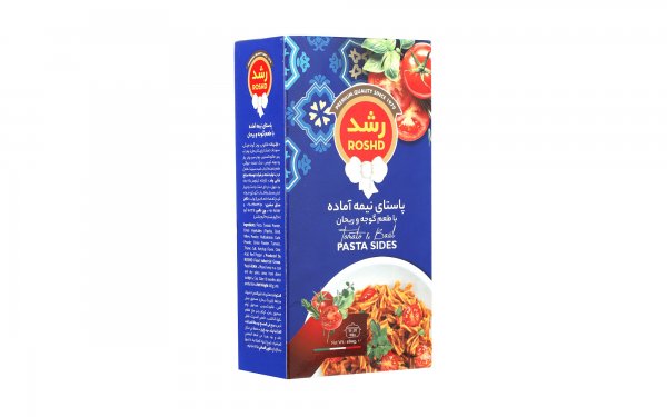پاستا نیمه آماده گوجه و ریحان رشد مقدار 180 گرم