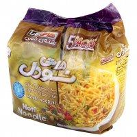 نودل کاری هاتی‌کارا گلستان مقدار 75 گرم بسته 5 عددی