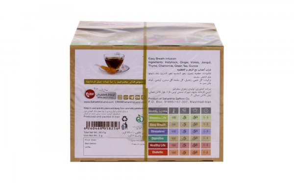دمنوش آویشن گل ختمی سحرخیز بسته 12 عددی