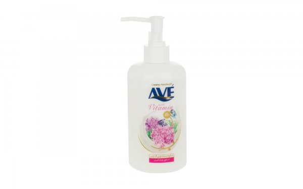  مایع دستشویی کرمی حاوی ویتامین B5 مدل Pink Flower مدل مقدار 450 گرم