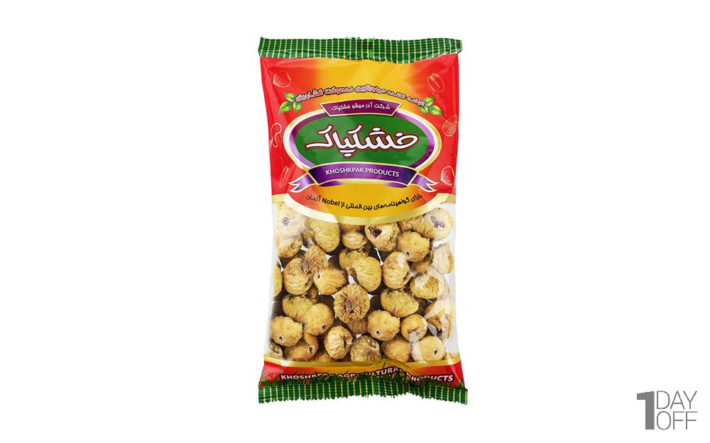 انجیر خشک خشکپاک مقدار 450 گرم
